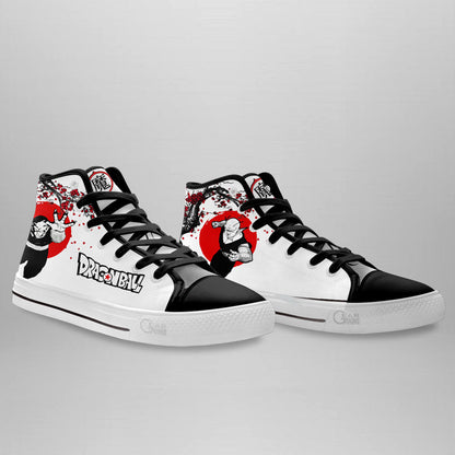 Piccolo Classic High-Top Sneakers - Custom Anime Design