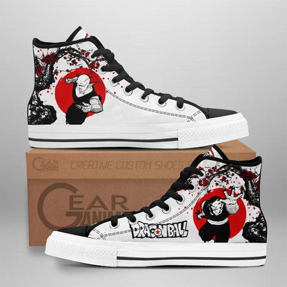 Piccolo Classic High-Top Sneakers - Custom Anime Design