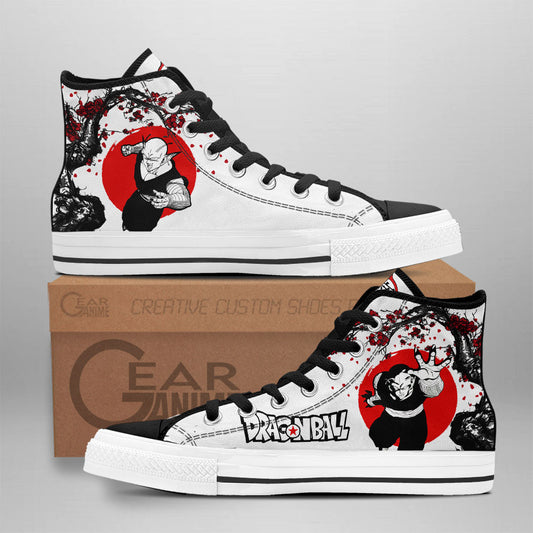 Piccolo Classic High-Top Sneakers - Custom Anime Design