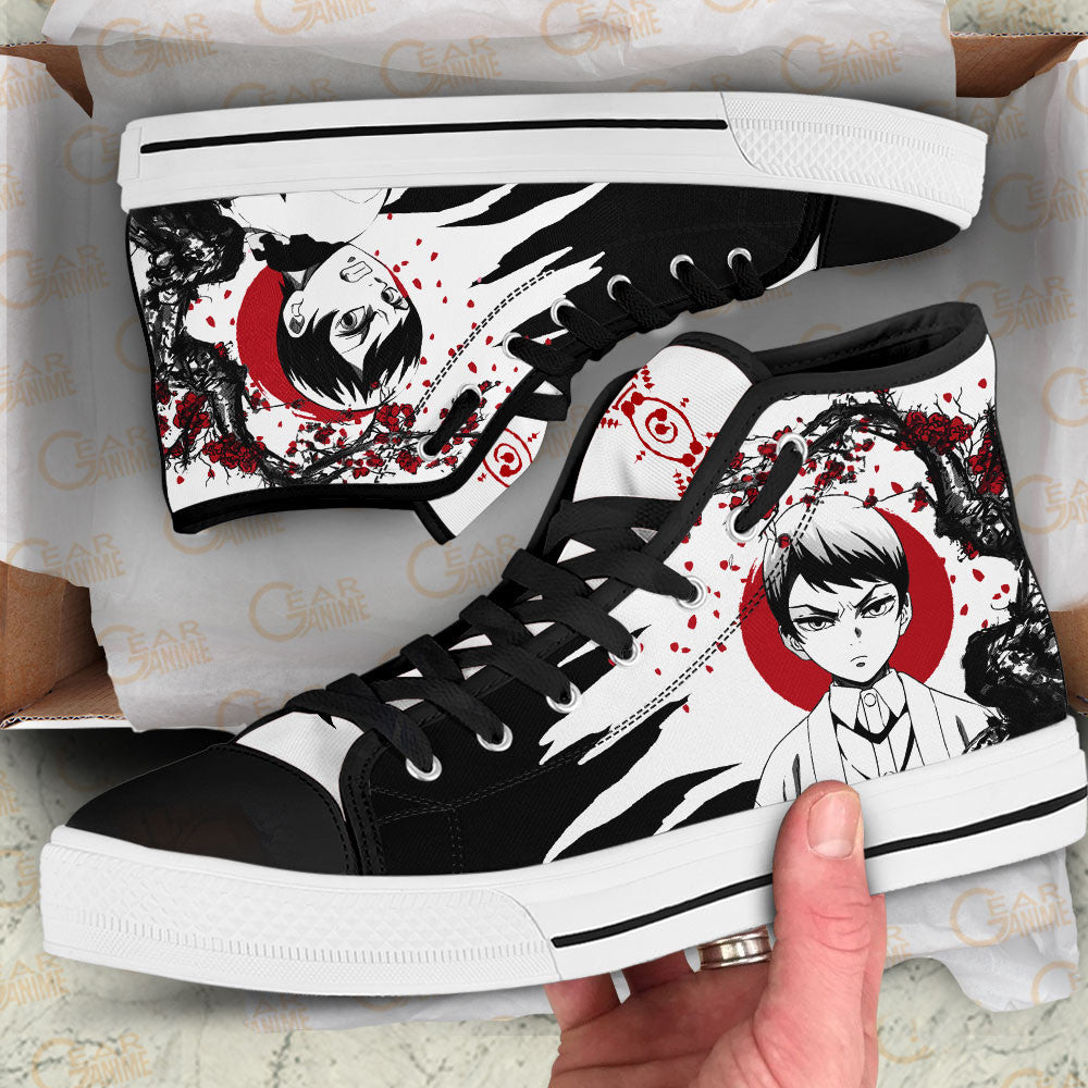Yushiro High-Top Shoes Anime Custom