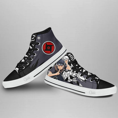 Shisui Uchiha High-Top Shoes Anime Custom