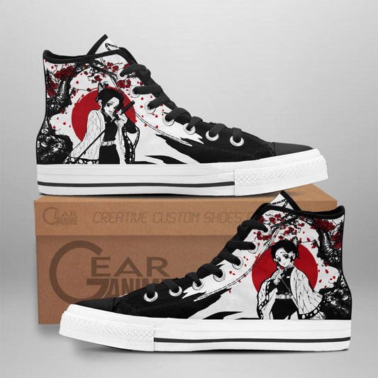 Shinobu High-Top Shoes Anime Custom