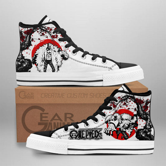 Doflamingo High-Top Shoes Anime Custom