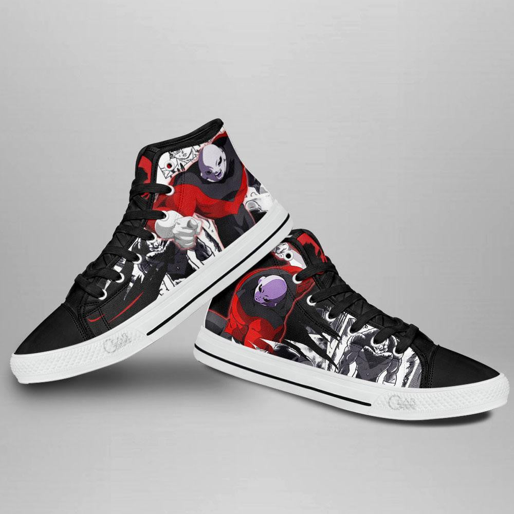 Jiren High Top Shoes Custom Manga Anime Dragon Ball Sneakers - 4 - GearAnime