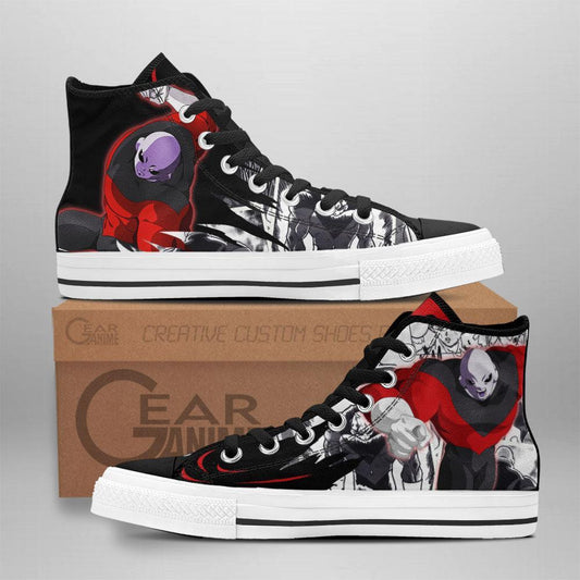 Jiren High Top Shoes Custom Manga Anime Dragon Ball Sneakers - 1 - GearAnime
