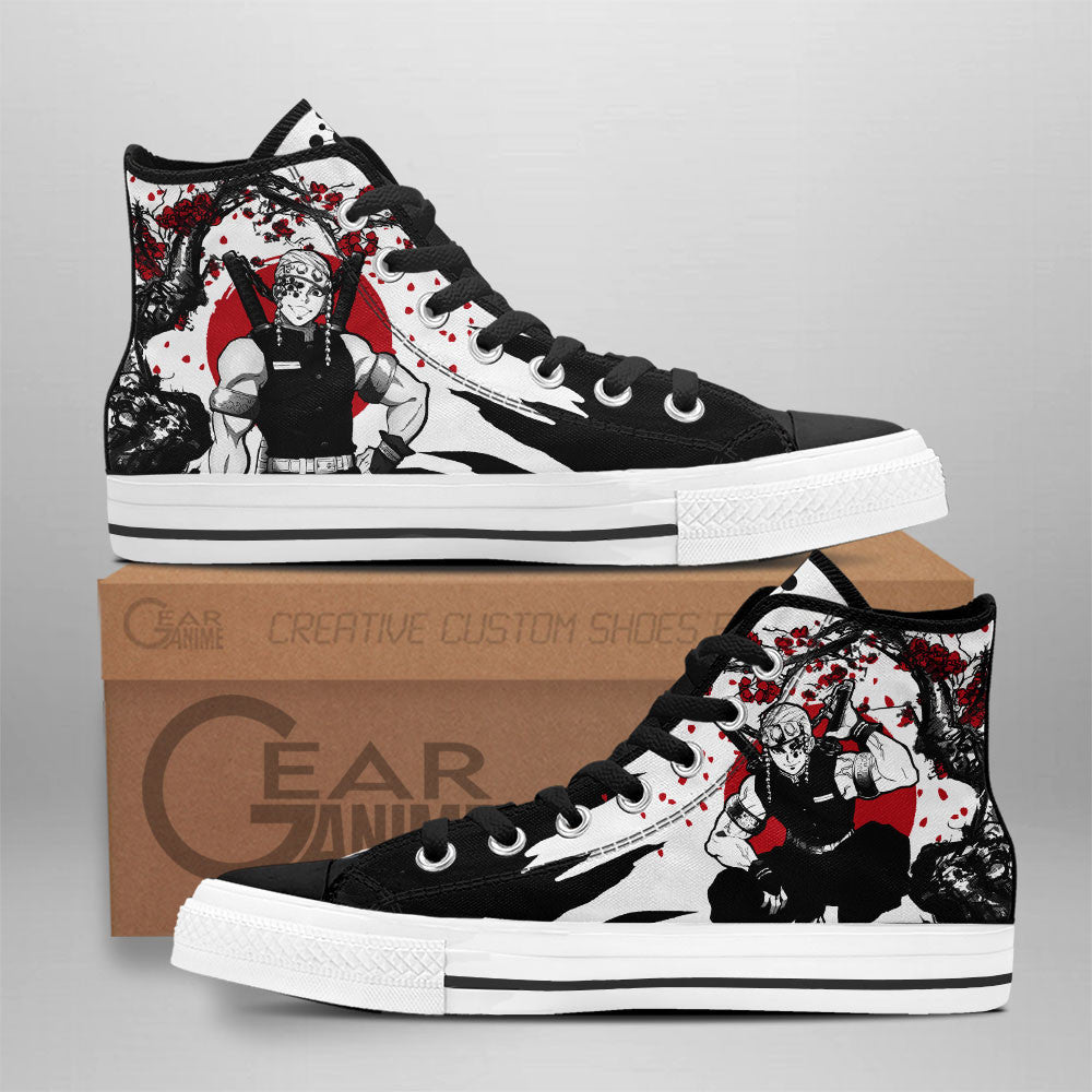 Tengen Uzui High-Top Shoes Anime Custom