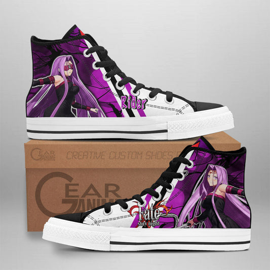 Rider Classic High-Top Sneakers - Custom Anime Design