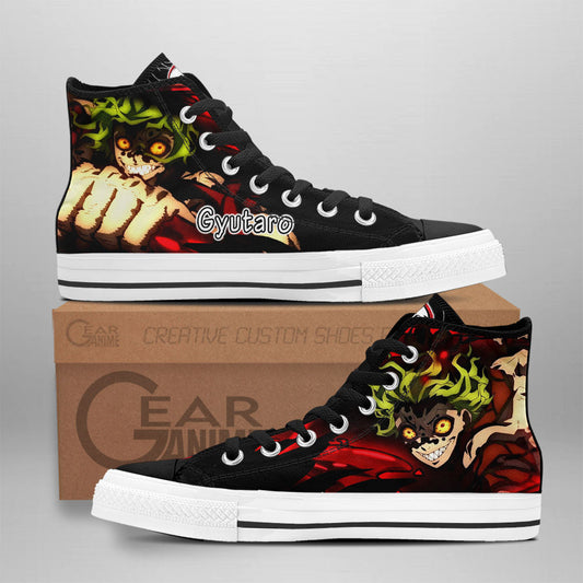 Gyutaro High-Top Shoes Anime Custom