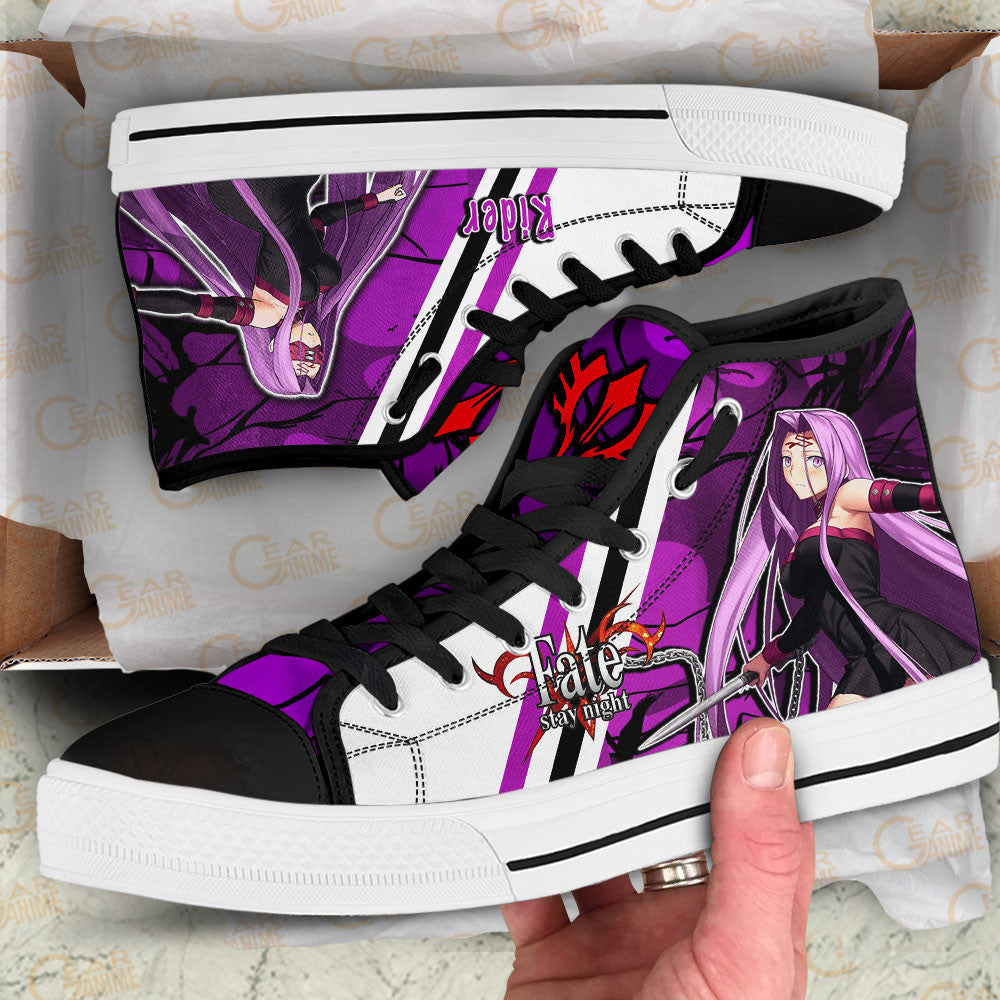 Rider Classic High-Top Sneakers - Custom Anime Design