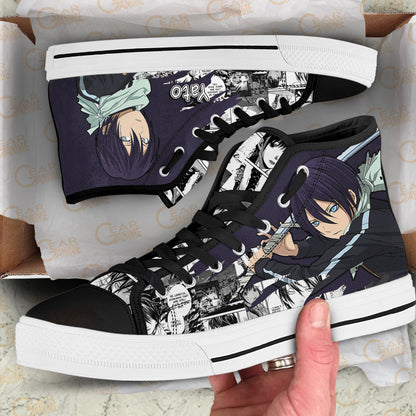 Yato High-Top Shoes Anime Custom