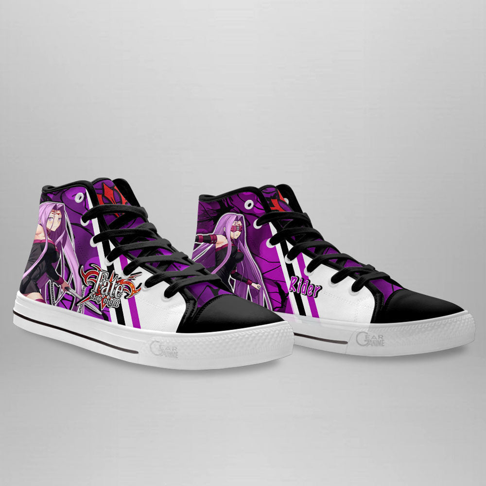 Rider Classic High-Top Sneakers - Custom Anime Design