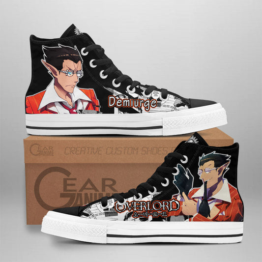 Demiurge High-Top Shoes Anime Custom