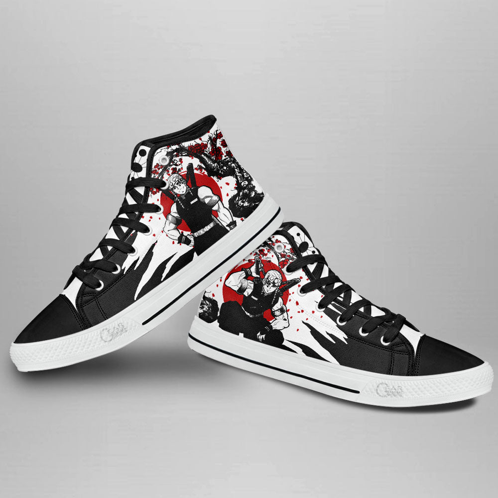 Tengen Uzui High-Top Shoes Anime Custom