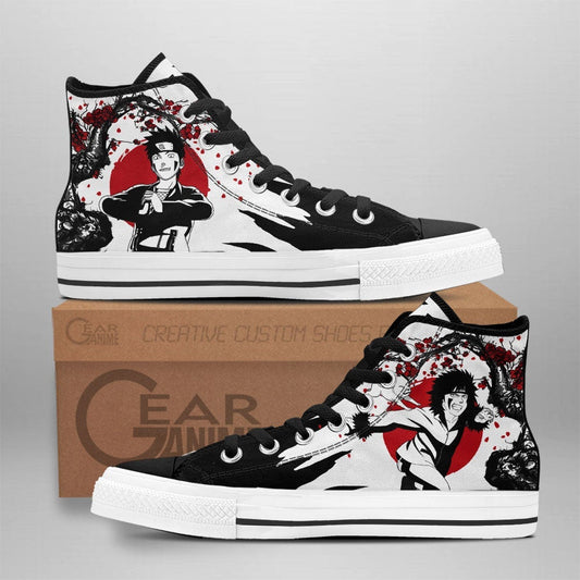 Kiba Inuzuka High Top Shoes Custom NRT Anime Sneakers Japan Style - 1 - GearAnime