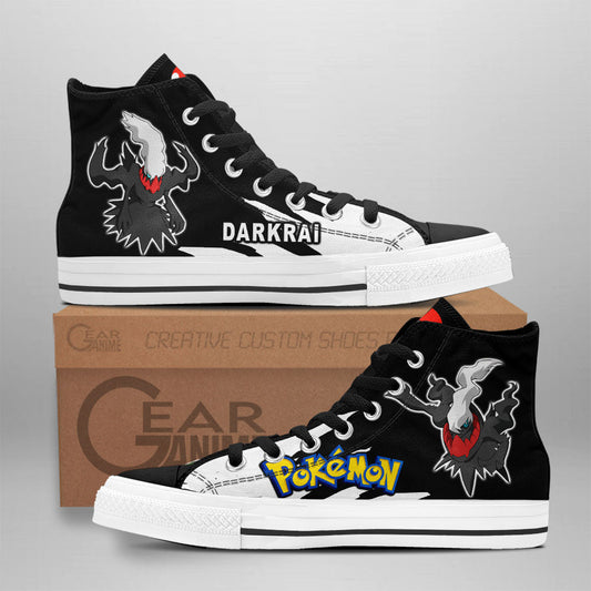 Darkrai High-Top Shoes Anime Custom