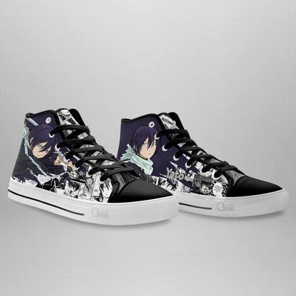Yato High-Top Shoes Anime Custom
