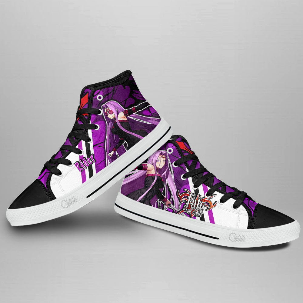 Rider Classic High-Top Sneakers - Custom Anime Design