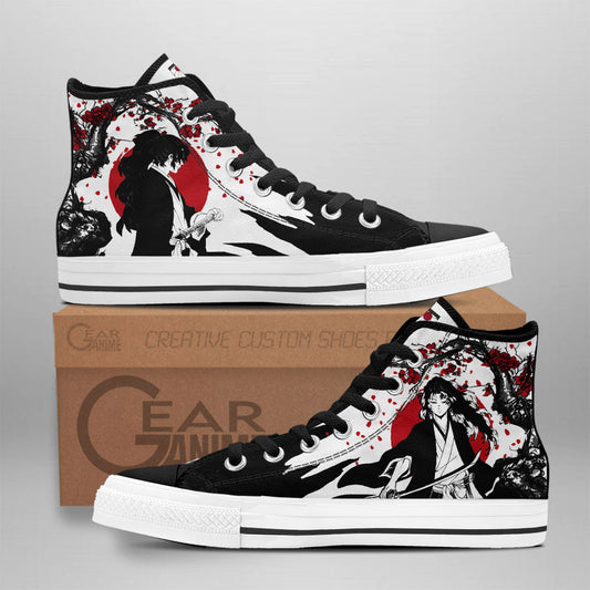 Yoriichi Tsugikuni High-Top Shoes Anime Custom
