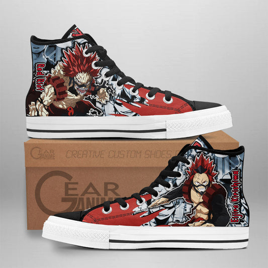 Eijiro Kirishima High-Top Shoes Anime Custom