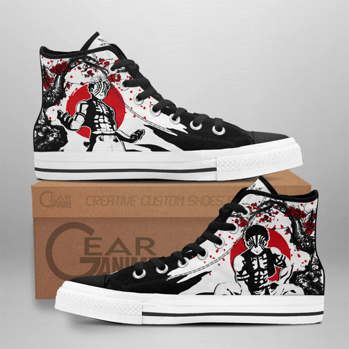 Akaza High-Top Shoes Anime Custom