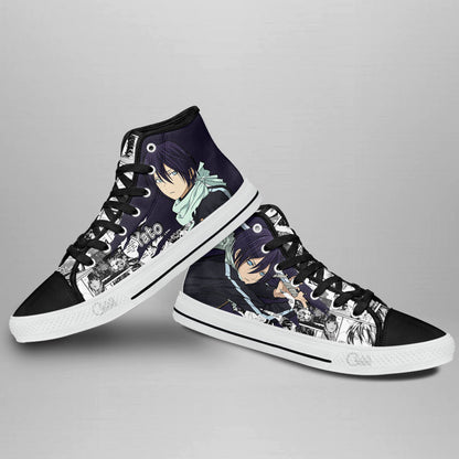 Yato High-Top Shoes Anime Custom