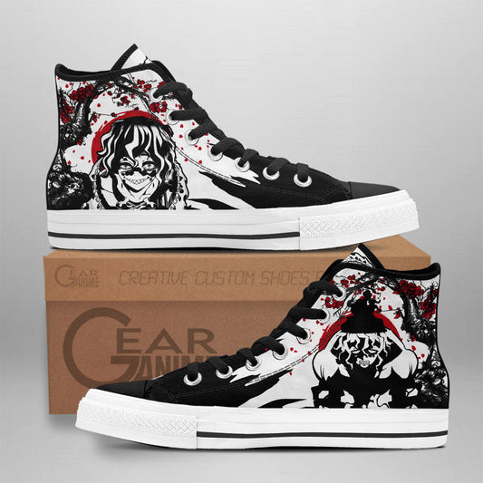 Gyutaro High-Top Shoes Anime Custom