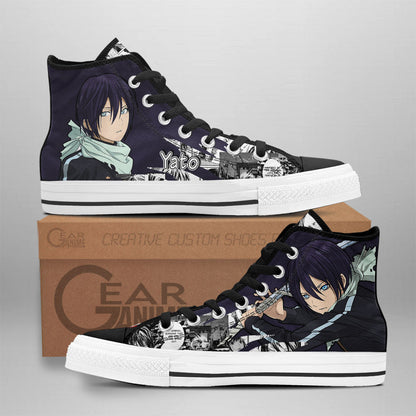 Yato High-Top Shoes Anime Custom