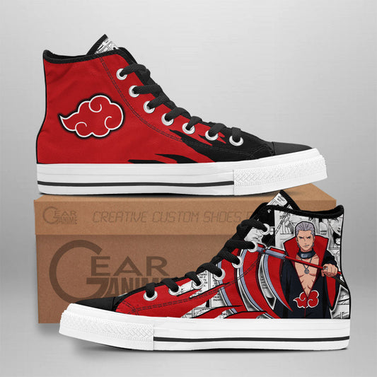Hidan Classic High-Top Sneakers - Custom Anime Design