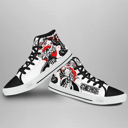 Mr 2 Bentham Classic High-Top Sneakers - Custom Anime Design