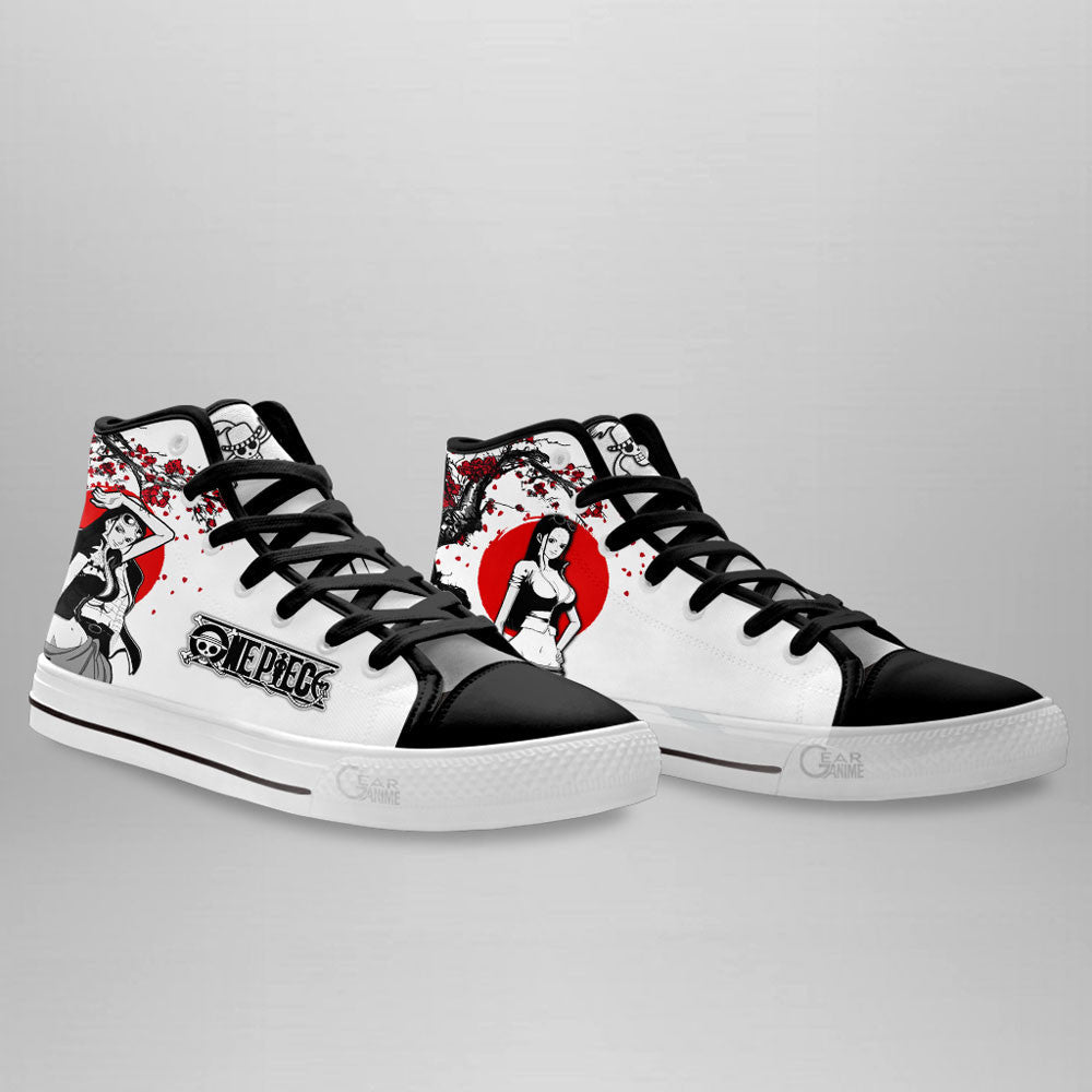 Nico Robin Classic High-Top Sneakers - Custom Anime Design