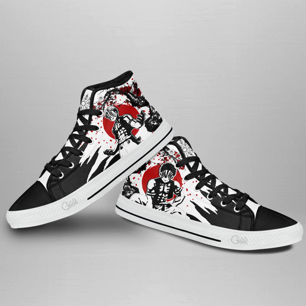 Akaza High-Top Shoes Anime Custom
