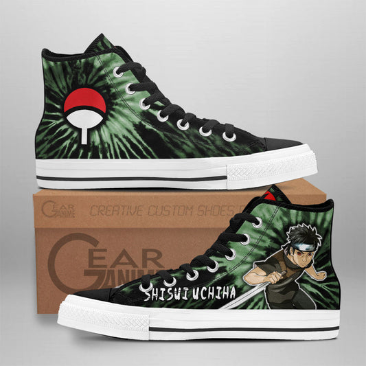 Shisui Uchiha High-Top Shoes Anime Custom