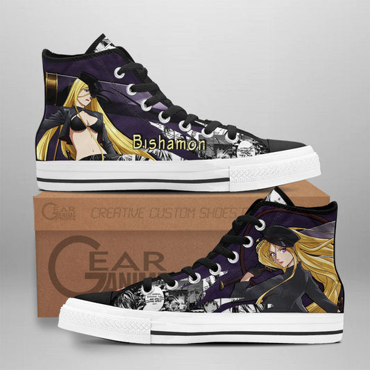 Bishamon High-Top Shoes Anime Custom