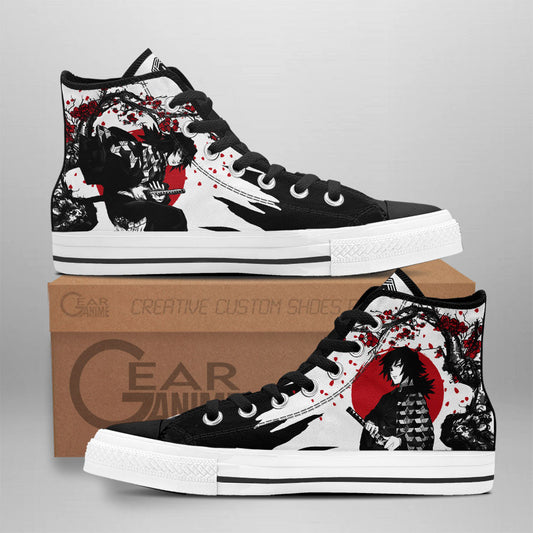 Giyu Tomioka Classic High-Top Sneakers - Custom Anime Design
