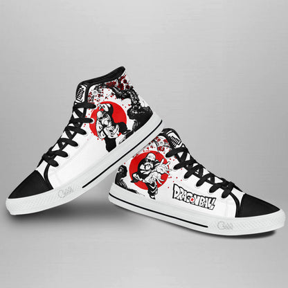 Master Roshi Classic High-Top Sneakers - Custom Anime Design