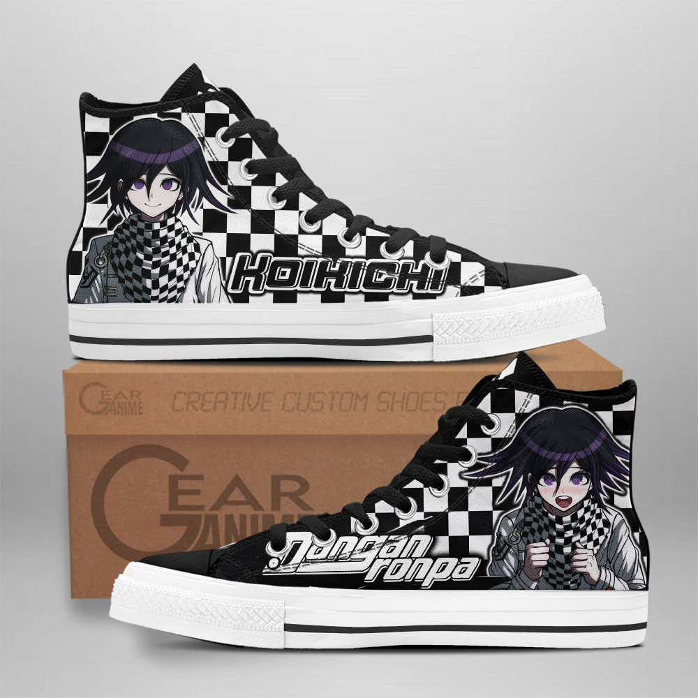 Danganronpa Koikichi Custom Anime High Top Shoes Gear Anime