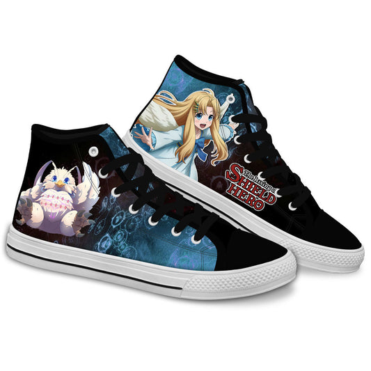 Shield Hero Filo Anime Custom High Top Shoes Gear Anime