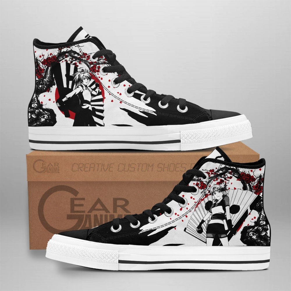 Temari High Top Shoes Custom NRT Anime Sneakers Japan Style - 1 - GearAnime
