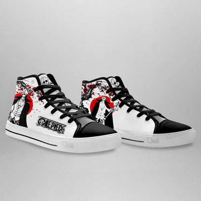 Shanks Classic High-Top Sneakers - Custom Anime Design