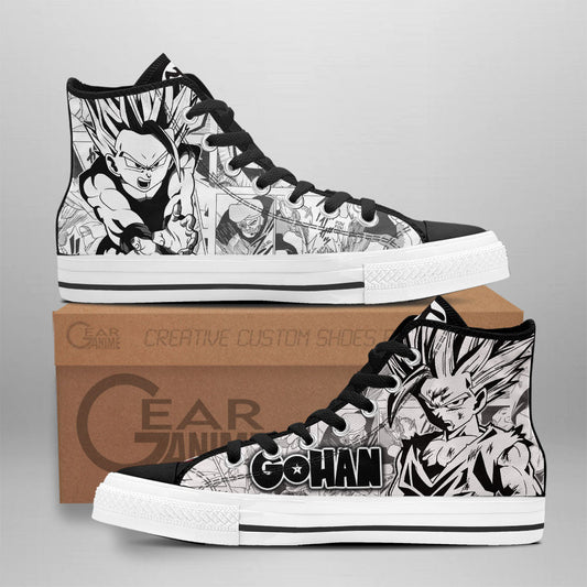 Gohan Super Saiyan High-Top Shoes Anime Custom