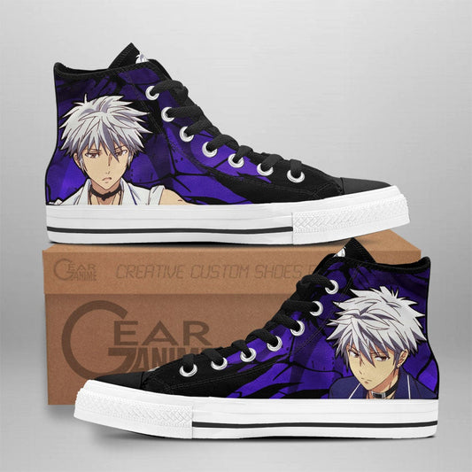 Fruit Basket Hatsuharu Souma High Top Shoes Custom Anime Sneakers - 1 - GearAnime