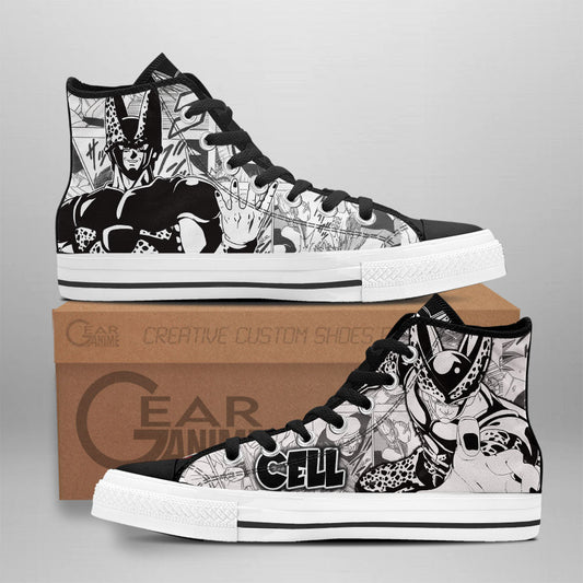 Cell High-Top Shoes Anime Custom