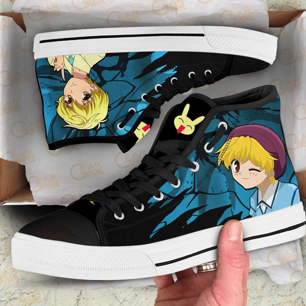 Fruit Basket Momiji Souma High Top Shoes Custom Anime Sneakers - 2 - GearAnime