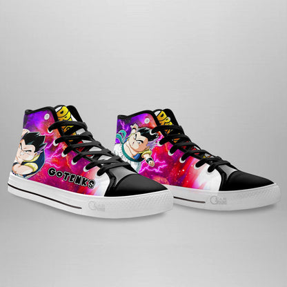 Fat Gotenks High Top Shoes Dragon Ball Super Custom Anime Sneakers Gear Anime