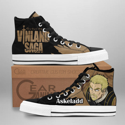 Askeladd High-Top Shoes Anime Custom