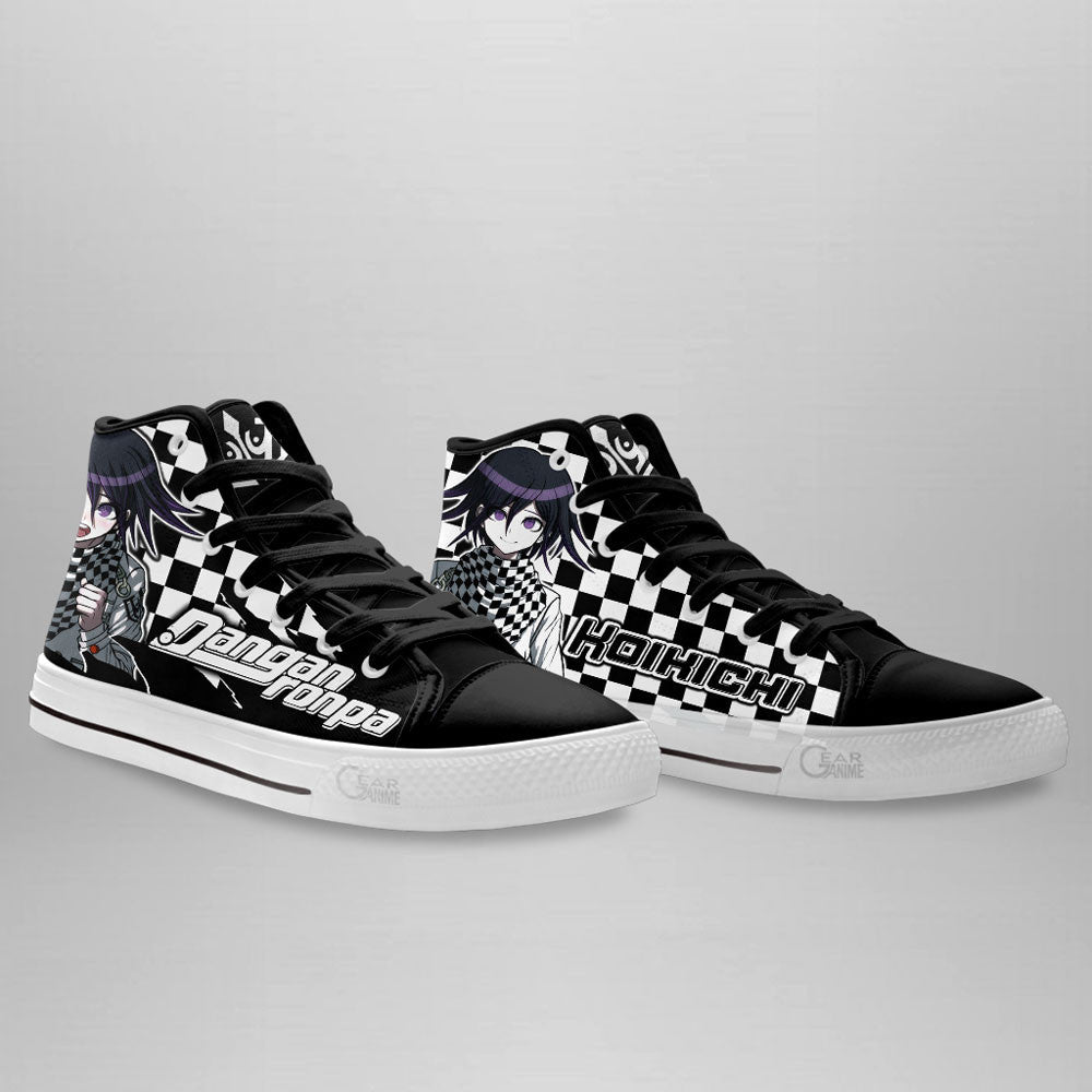 Danganronpa Koikichi Custom Anime High Top Shoes Gear Anime