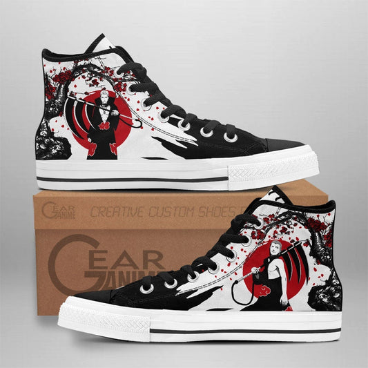 Hidan High Top Shoes Custom NRT Anime Sneakers Japan Style - 1 - GearAnime