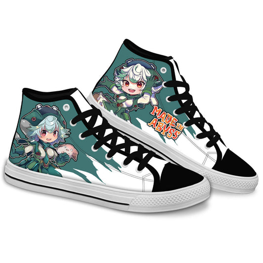 Prushka Custom Anime High Top Shoes Gear Anime