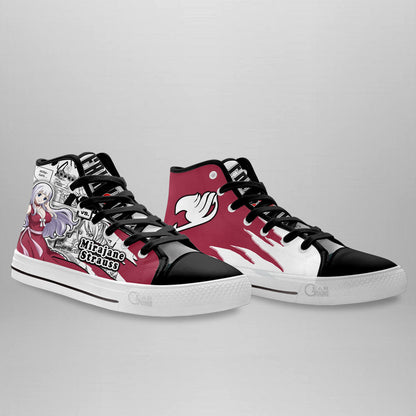 Mirajane Strauss High-Top Shoes Anime Custom