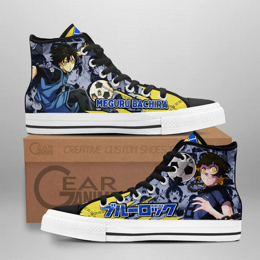 Meguru Bachira Anime Custom High Top Shoes NTT2712 Gear Anime